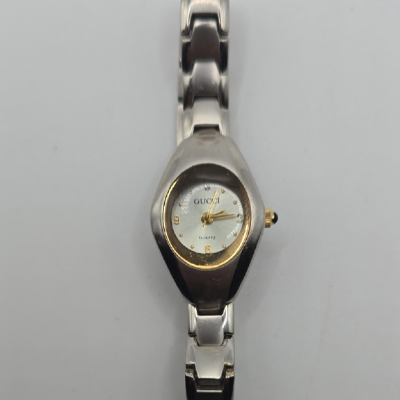 Gucci Two-Tone Silver and Gold Watch - Picture 1 of 6